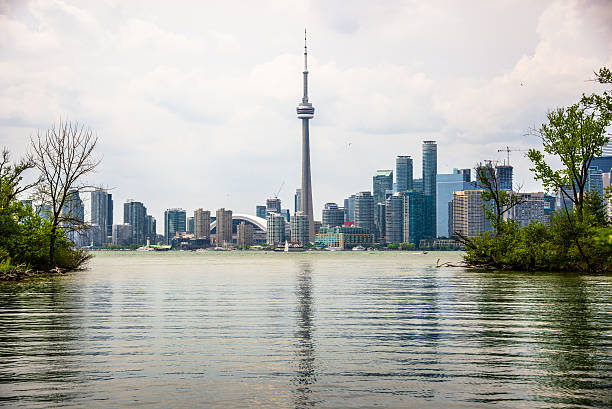 istock Toronto Skyline - View from Island Park 610051788