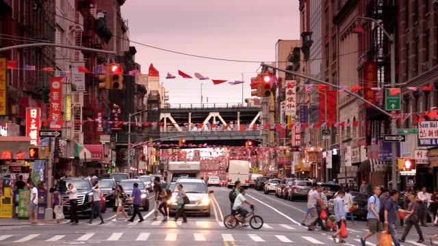 East Broadway Chinatown in New York City