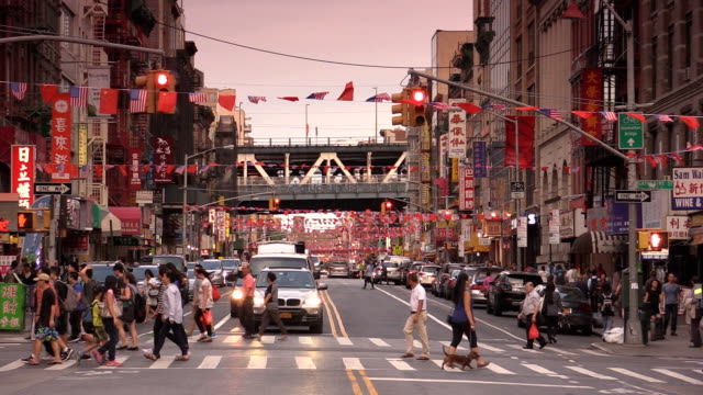 East Broadway Chinatown in New York City