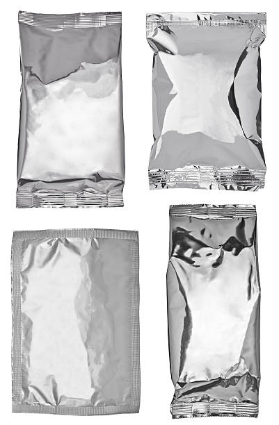 istock silver aluminum bag package food template 610121030