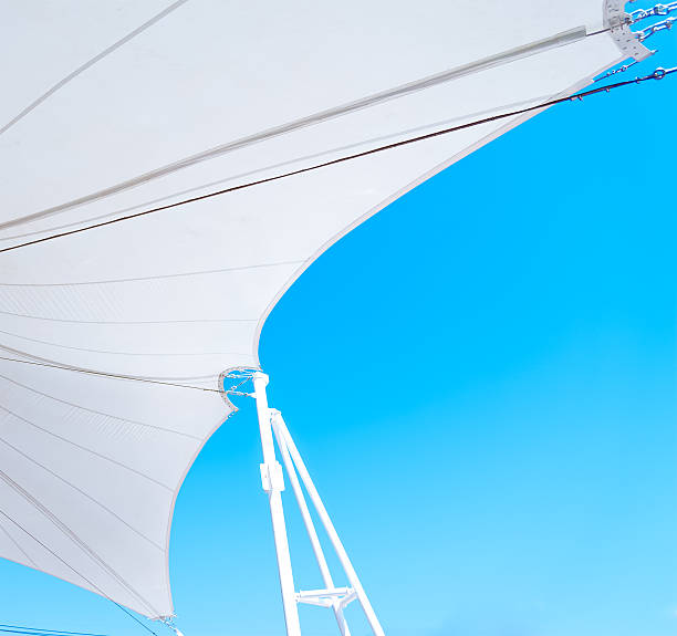 istock White Canvas Roof Tents 610124146