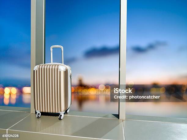 Business Travel Concept Stock Photo - Download Image Now - Beginnings, Below, Blue