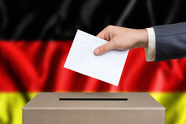 istock Election in Germany - voting at the ballot box 610125016