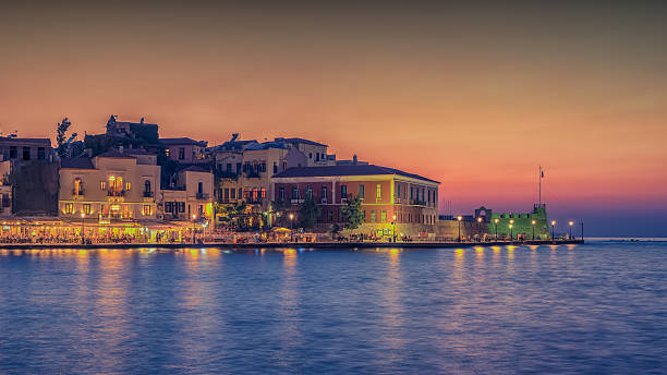 istock Chania, Crete, Greece: Venetian harbor 610126864