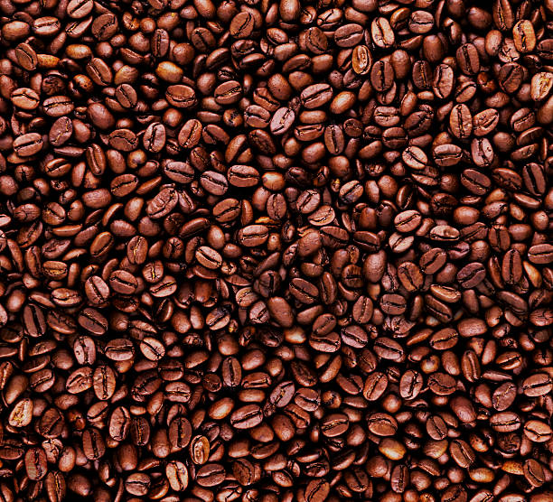 istock Brown coffee beans, the best for background and texture 610129244
