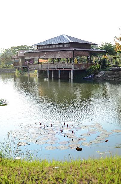 istock Lifestyle riverside homes in Thailand 610130530