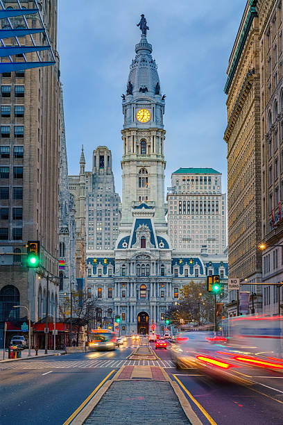 istock Philadelphia's City Hall at dusk 610131540
