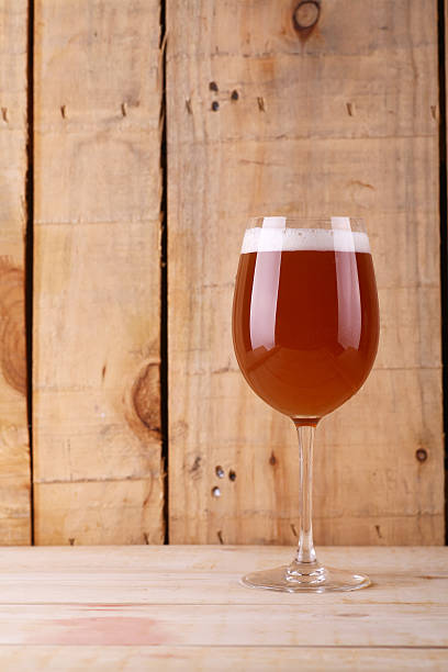 istock Beer in a wine glass 610132780