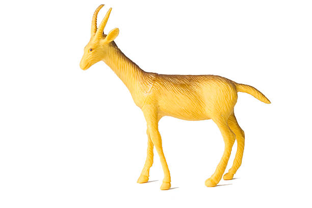 Toy deer made of plastic