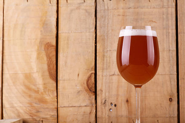 istock Beer in a wine glass 610132870