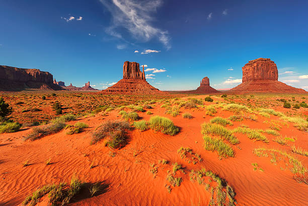 istock Red desert and rocks in Monument Valley, Arizona 610133468