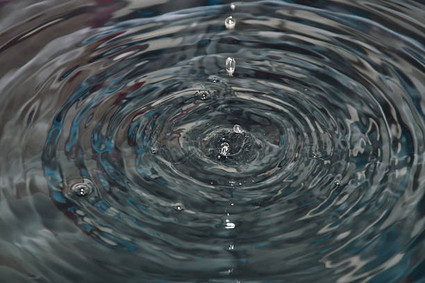 istock drop of water wave on black background 610139698