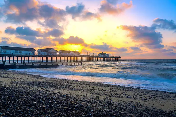 Photo of Sunrise at Southwold Pier