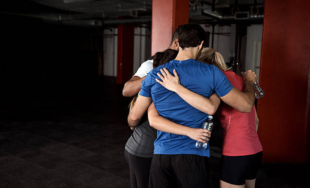 istock Committed to fitness and each other 610142422