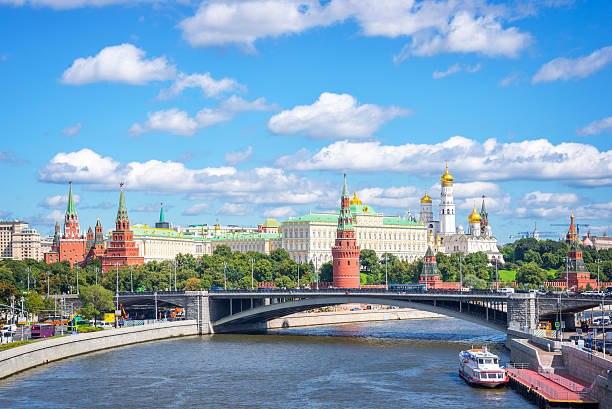 istock Moscow Kremlin and the Moskva river, Russia 610149020