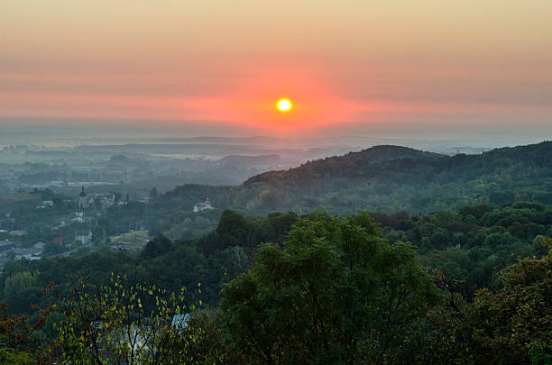 istock Sunrise over the city. 610149254