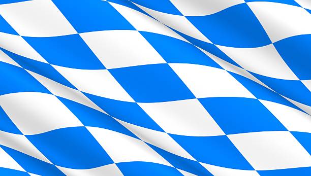 istock Waving flag of Bavaria. 610150596
