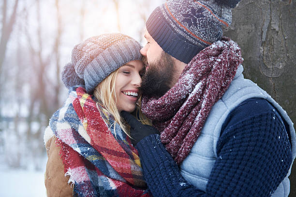 istock Big kiss from beloved person 610219008