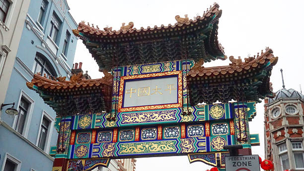 istock China Town London enterance gate 610222488