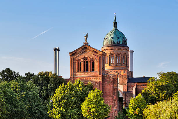istock St. Michael Church, Berlin Kreuzberg in summer 610222526