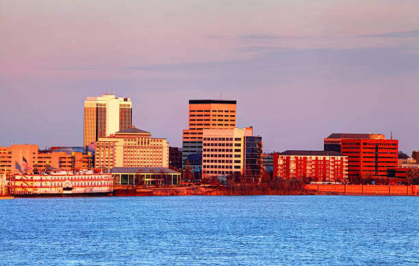 istock Downtown Evansville, Indiana Skyline 610222940