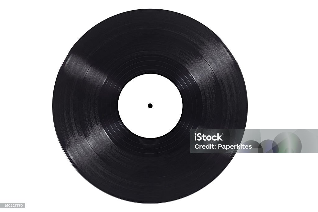 Vynil spielen Musik Jahrgang Vinyl Rekord - Lizenzfrei Schallplatte Stock-Foto