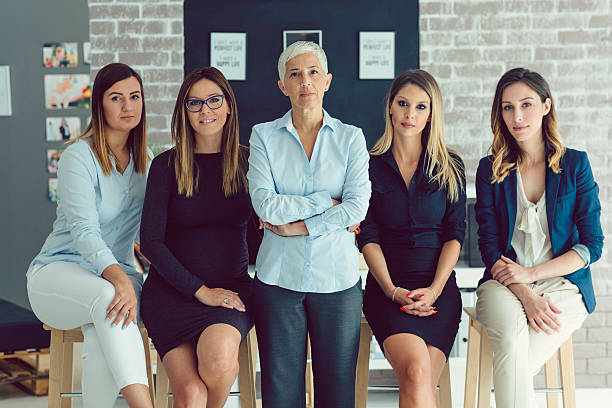 istock Women Only Business Team Portrait 610229970