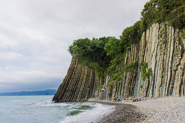 istock Rock Kiseleva, natural landmark, Tuapse, Russia 610230306