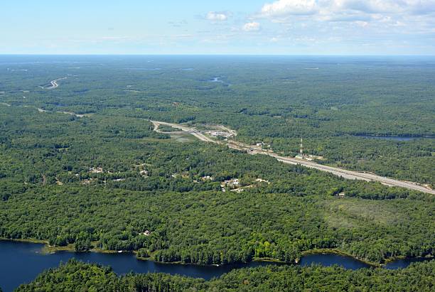istock Georgian Bay highway aerial 610232200