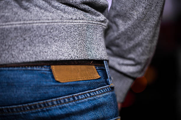istock men jeans, rear view closeup 610235496