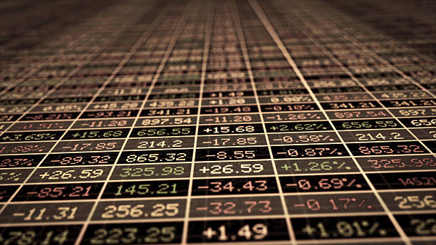 istock Conceptual Display of Stock market 610236914