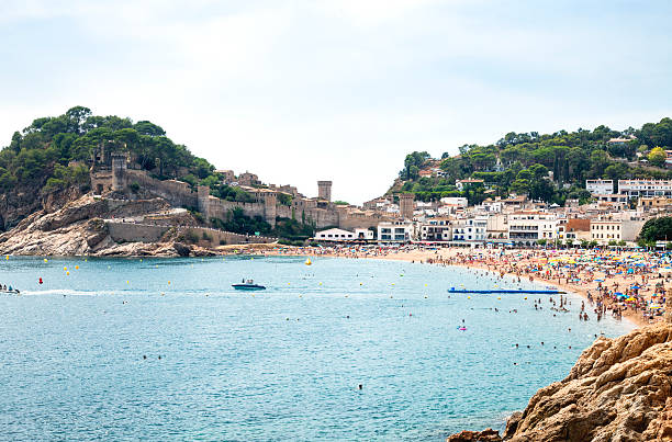 Summer in Tossa de Mar Summer in Tossa de Mar tossa de mar stock pictures, royalty-free photos & images