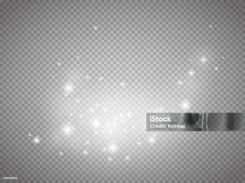 Glow light effect. Vector illustration. Christmas flash Concept. Glamour stock vector