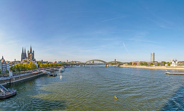 istock skyline of Cologne with river Rhine 610245498