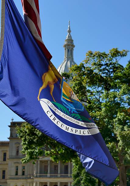 istock Capitol Building, Lansing Michigan 610246094