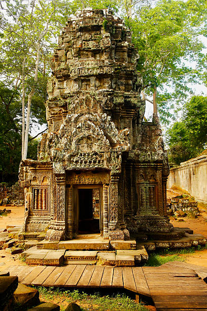 istock Ancient Temple in Village 610248914