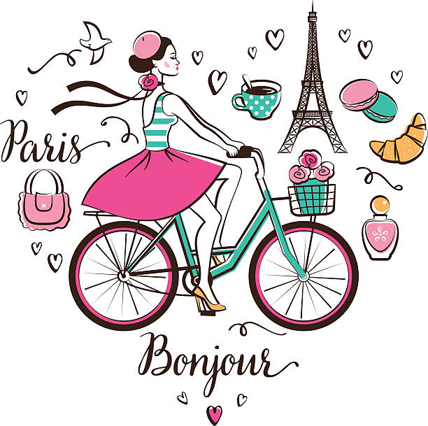 ilustrações de stock, clip art, desenhos animados e ícones de paris - french culture illustrations