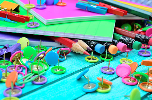 istock supplies for school on table 610260640
