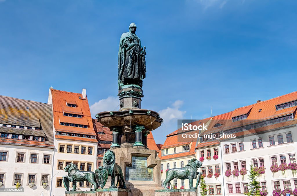 Freiberg old town Freiberg old town at the Obermarkt in Saxony, Germany Freiberg Stock Photo