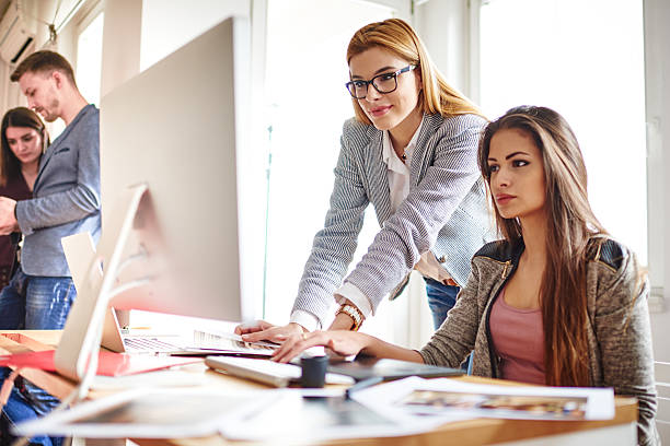 istock Female coworkers 610407934