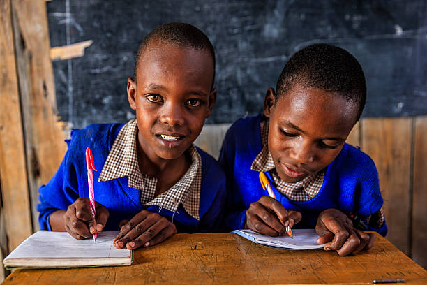 istock African children during English language class, Kenya 610408514