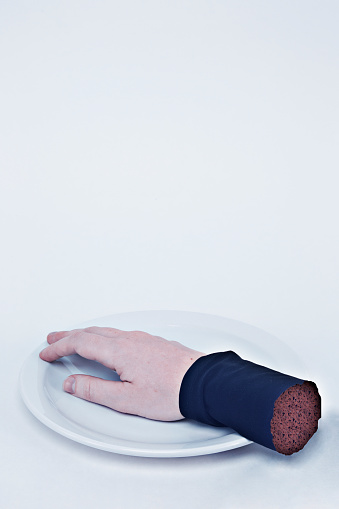 This conceptual image conjures ideas and idioms relating to hands: need a hand, get out of hand, change hands, give a hand, lend a hand, bite the hand that feeds you, hands off, live from hand to mouth, show of hands, throw your hands up, give your right arm, biting one's nails, cost an arm and a leg, a firm hand, give a big hand, itchy palm, or eating out of your hand. 
