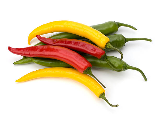 istock Chili pepper isolated on white background 610416462