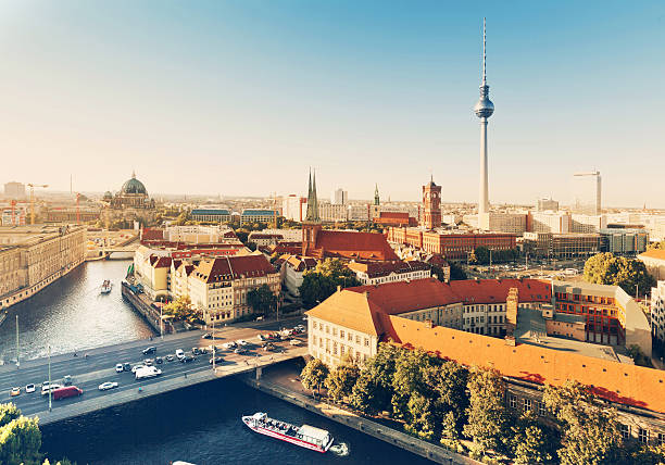 istock Skyline Of Berlin In Germany With TV Tower 610420444