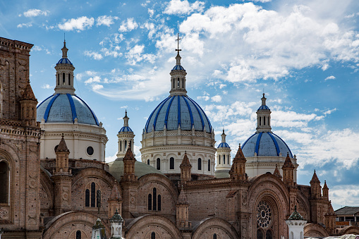 New Cathedral Domes rise over Cuenca, Ecuador in Iconic Image of the City