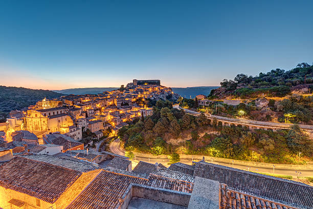 istock Sunrise at Ragusa Ibla in Sicily 610425472