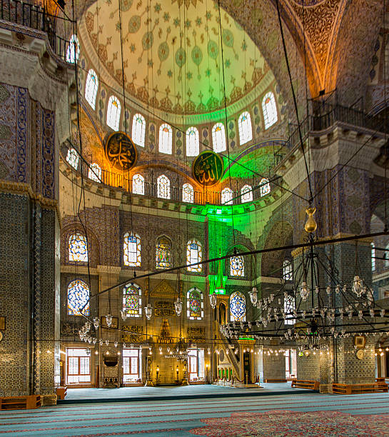 istock Interior of Eminonu Mosque 610427534