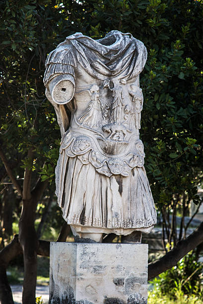 istock statue of emperor Hadrian in Athens,Greece 610435126