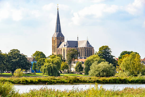 istock View on Kampen at the river IJssel, The Netherlands 610441210
