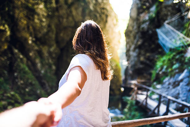 istock Follow me to the Vintgar Gorge 610442342